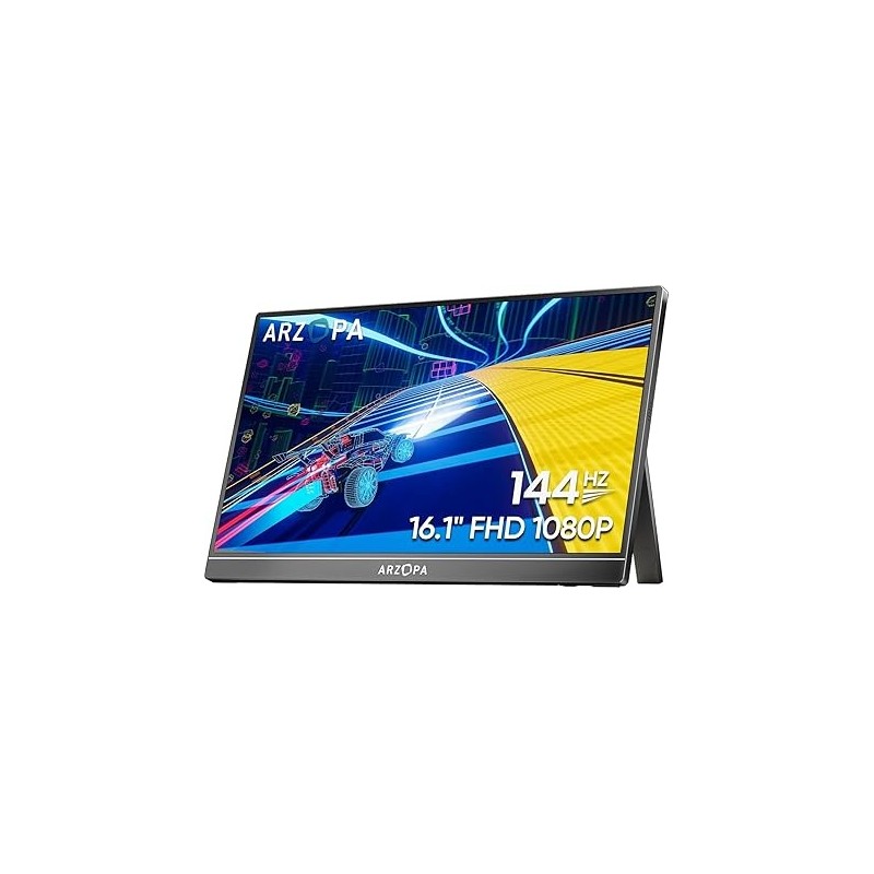 Moniteur portable Arzopa Z1FC 16,1 pouces – Ecran secondaire pour PC portable