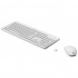 Ensemble Clavier et Souris Sans Fil HP 230 Azerty / Blanc