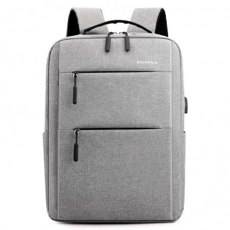 Sac a Dos Gris pour PC Portable 15.6" - ModEle BAG 029