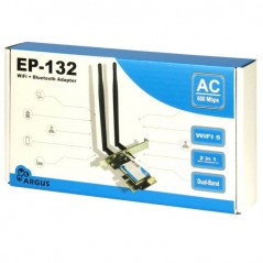 Carte ARGUS EP-132 PCIe avec WiFi 5 et Bluetooth 4.2