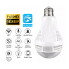 Caméra de Serveillance Ampoule IP Wifi Panoramique à 360°
