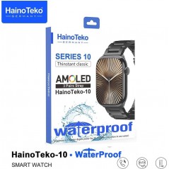 Montre connectée étanche HainoTeko HainoTeko-10 avec écran AMOLED