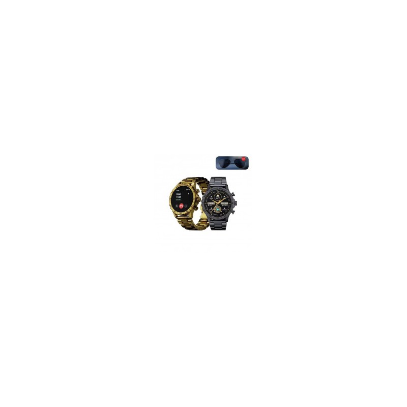 Pack Montre Connectée Haino Teko G12 Max - Gold & Noir