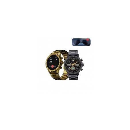 Pack Montre Connectée Haino Teko G12 Max - Gold & Noir