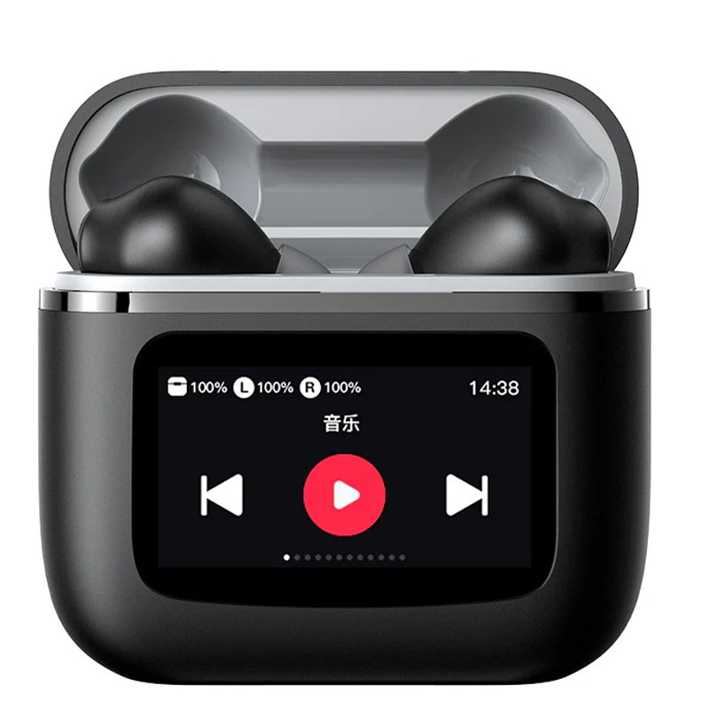 Écouteur Sans Fil Jeqang ANC Avec Afficheur Noir