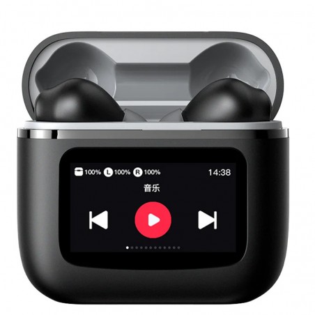 Écouteur Sans Fil Jeqang ANC Avec Afficheur Noir