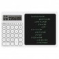 Calculatrice et Tablette D'écriture Grand Modèle Blanc