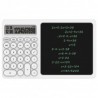Calculatrice et Tablette D'écriture Grand Modèle Blanc