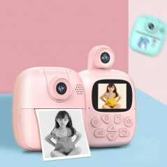 Appareil Photo pour Enfants Modèle Numérique à Impression Instantanée