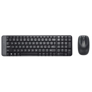 Pack Clavier Et Souris Sans Fil Logitech MK220 Noir – 920-008318