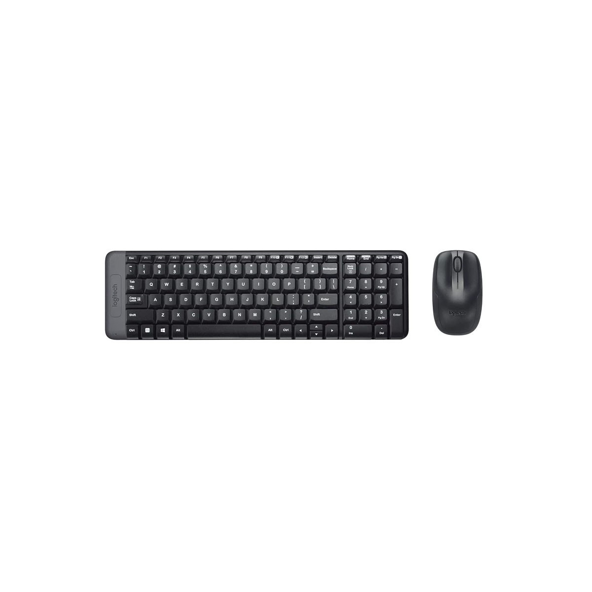 Pack Clavier Et Souris Sans Fil Logitech MK220 Noir – 920-008318