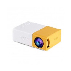 Mini Vidéo Projecteur Portable USB HDMI HD LED 400 Lumens Blanc