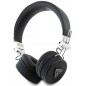 Casque supra-auriculaire Bluetooth Guess ENC GUBH70PGTSPSK noir grainé classique forme ronde