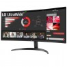 Ecran Gaming LG 34WR50QK 34'' UWQHD Incurvé 100Hz