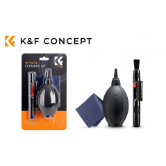 K&F CONCEPT 3-in-1 Optical Cleaning Kit