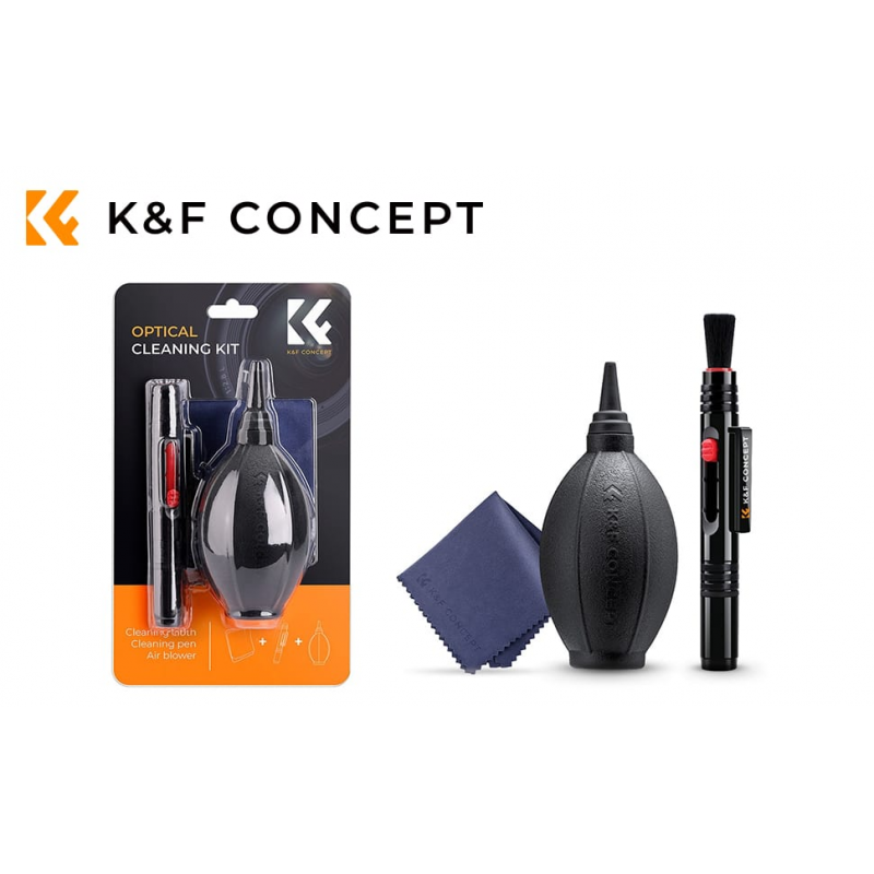 K&F CONCEPT 3-in-1 Optical Cleaning Kit