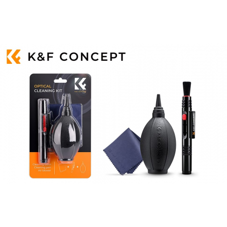 K&F CONCEPT 3-in-1 Optical Cleaning Kit