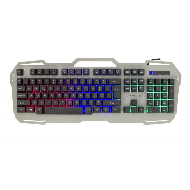 Clavier Gaming Mécanique White Shark Viking 2 RGB Blue Switch GK-1924 – GK-1924