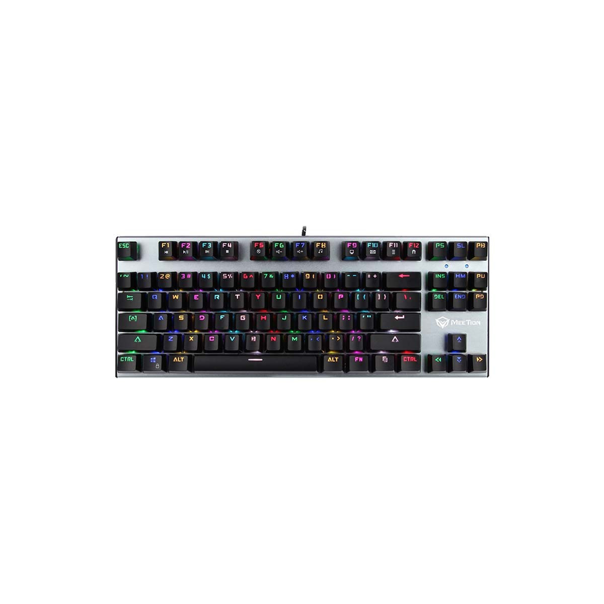 Clavier Gaming Mécanique Meetion Switch Bleu Rétroéclairé RGB (MT-MK04)