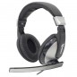 Micro Casque Gamer SBOX HS-302 – Noir & Gris