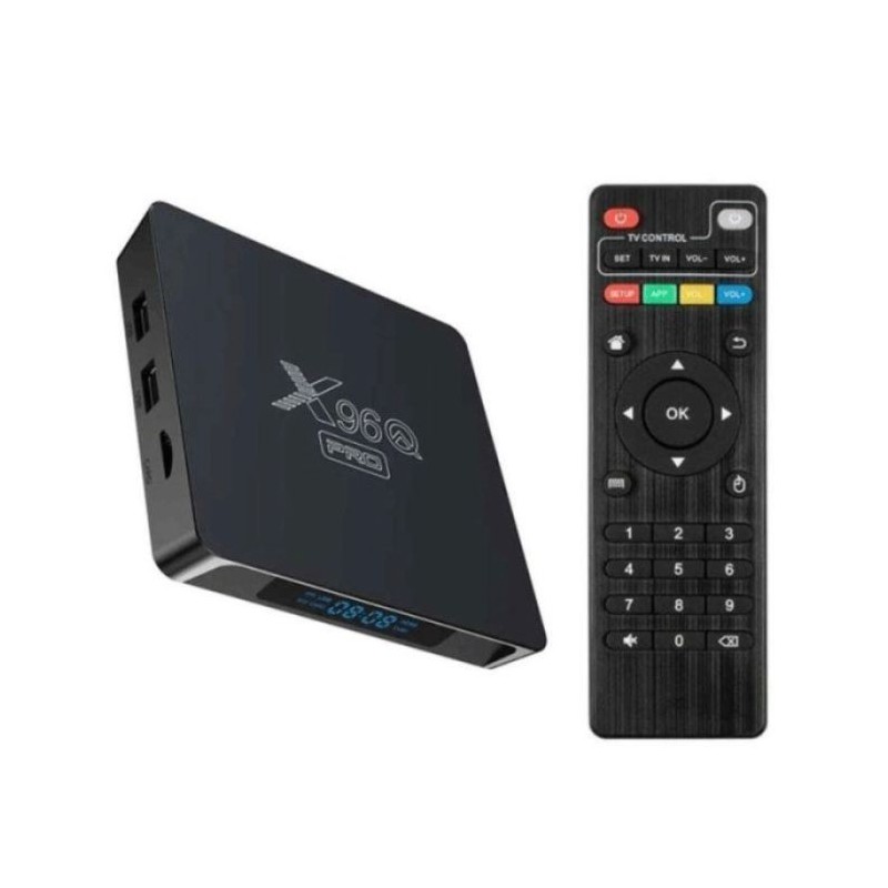 Box TV Android X96Q Pro 4K 4Go 64Go