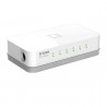 Switch D-Link 5 ports 10/100Base-T non géré - Blanc