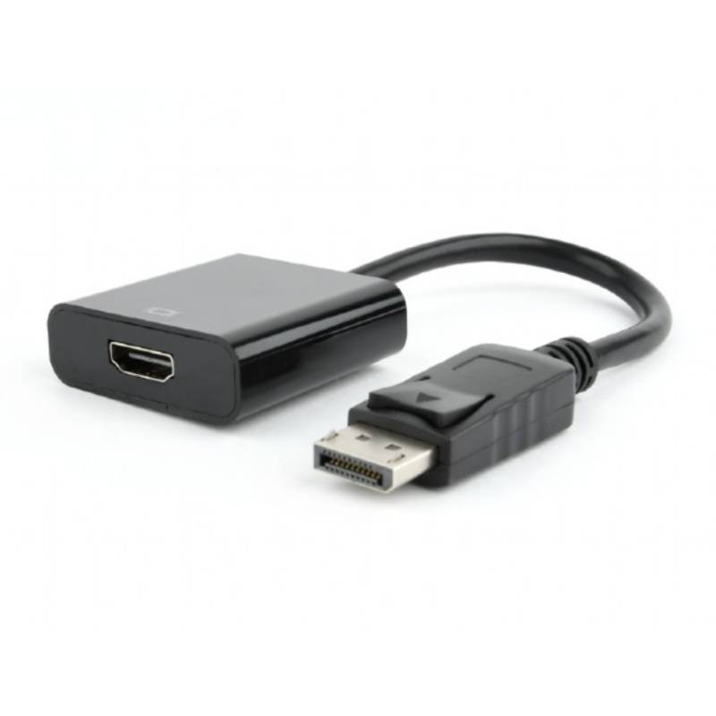 Cable adaptateur Displayport HDMI noir en blister GEMBIRD