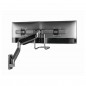 Bras de montage Gembird mural réglable pour 2 écrans, 17"-27", jusqu'à 7 kg