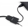Câble adaptateur Gembird HDMI vers VGA et audio port unique noir