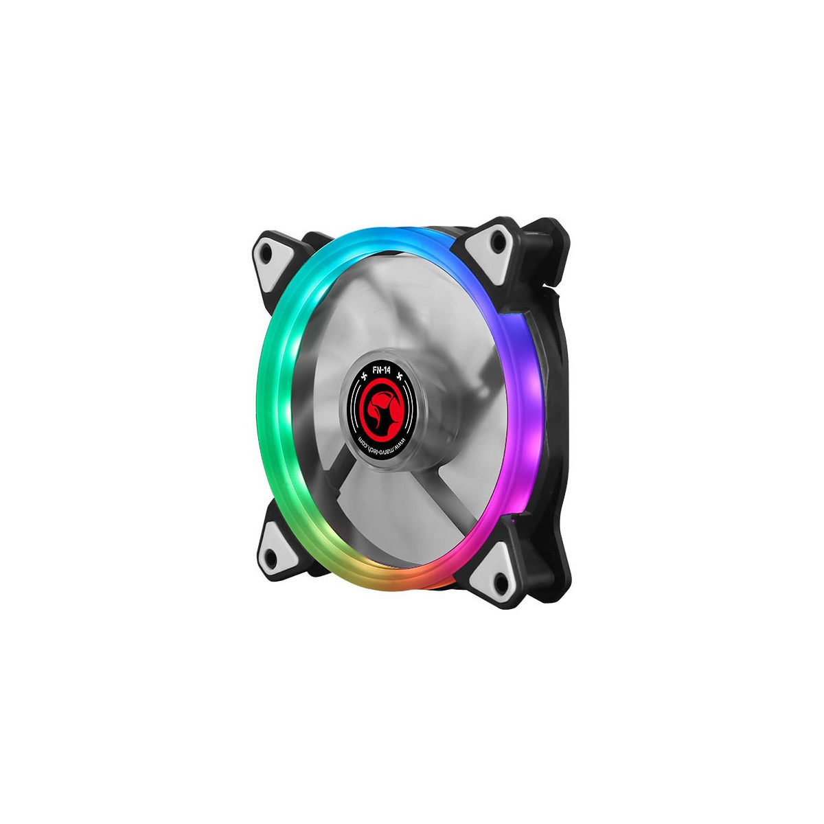 Mini Ventilateur LED RGB 120 MM MARVO FN-14 Scorpion – FN-14RGB