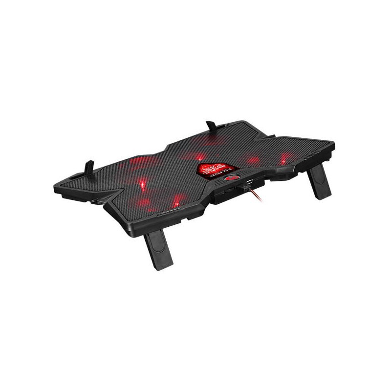 Support de Refroidissement Marvo Scorpion FN-38RD pour Ordinateur Portable en Rouge – FN-38RD