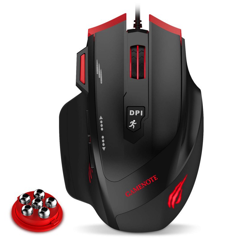 Souris Gaming Filaire Optique Havit MS1005 RGB Noir – HV-MS1005