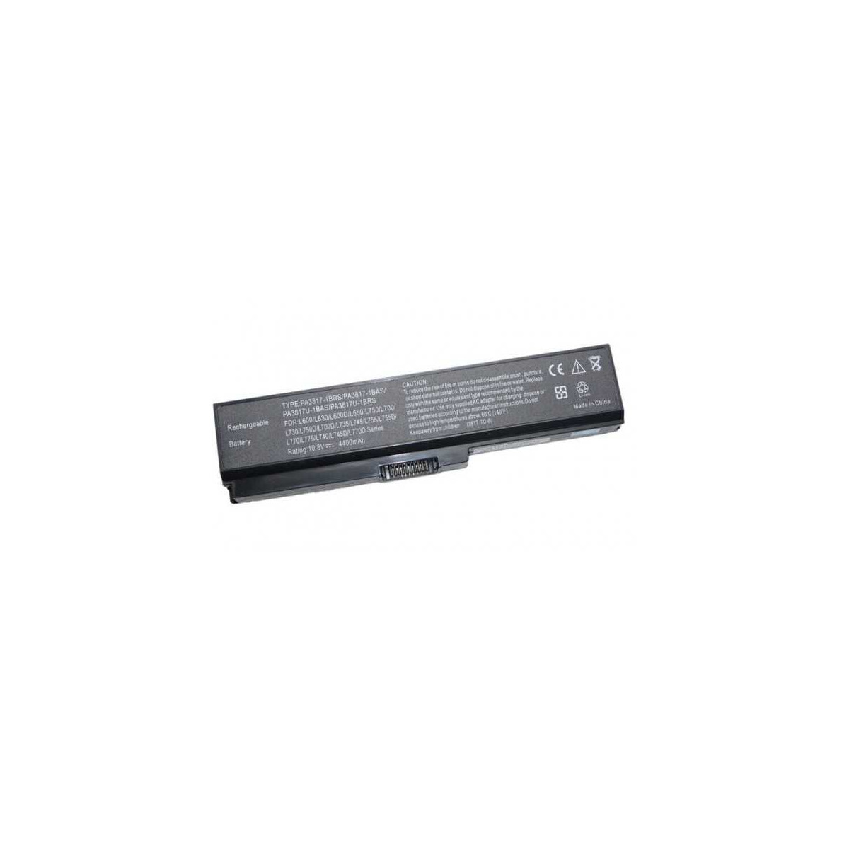 BATTERIE TOSHIBA PA3817U-1BRS, C660 – L755 – A660 – A665 – C640 – C650 – U400