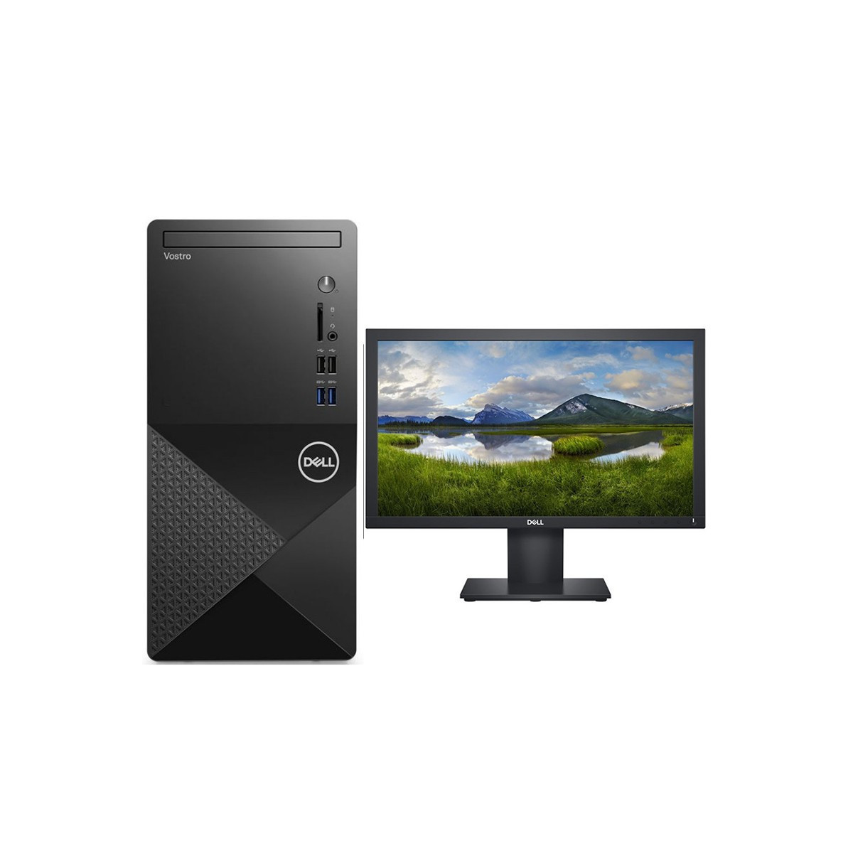 Pc De Bureau Dell Vostro 3910 i5 12Gén 8Go 1To Noir + Ecran 21.5″