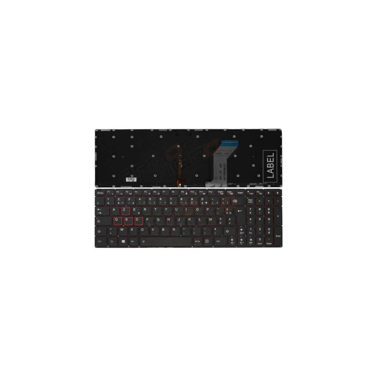 CLAVIER PC PORTABLE LENOVO Ideapad Y700-15ISK