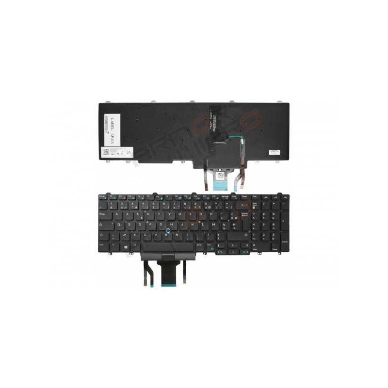 CLAVIER PC PORTABLE DELL LATITUDE 5550 / E5550 / ES5570 / 5580