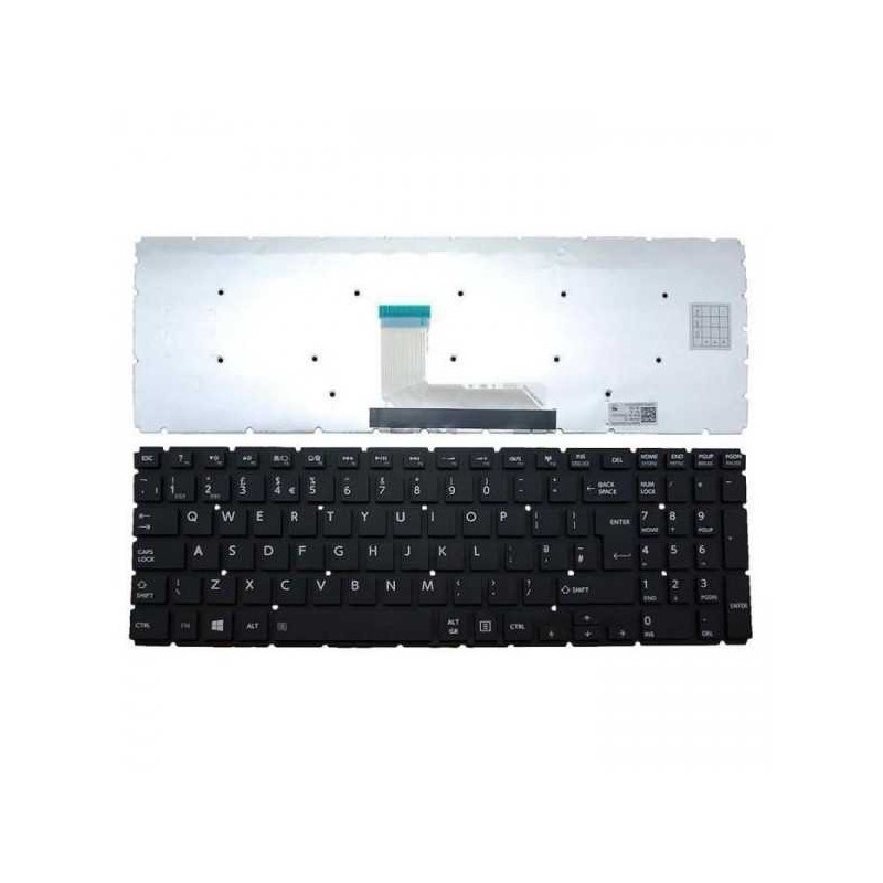 CLAVIER PC PORTABLE Toshiba Satellite L50-B NOIR