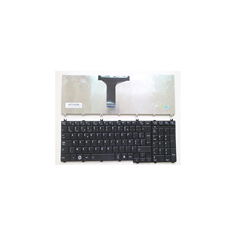 CLAVIER PC PORTABLE Toshiba Satellite L750 / C660 Noir