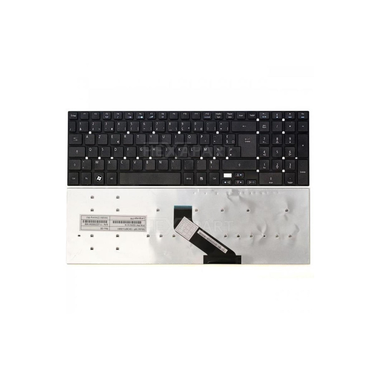 CLAVIER PC PORTABLE Acer Aspire 5755 / 5830