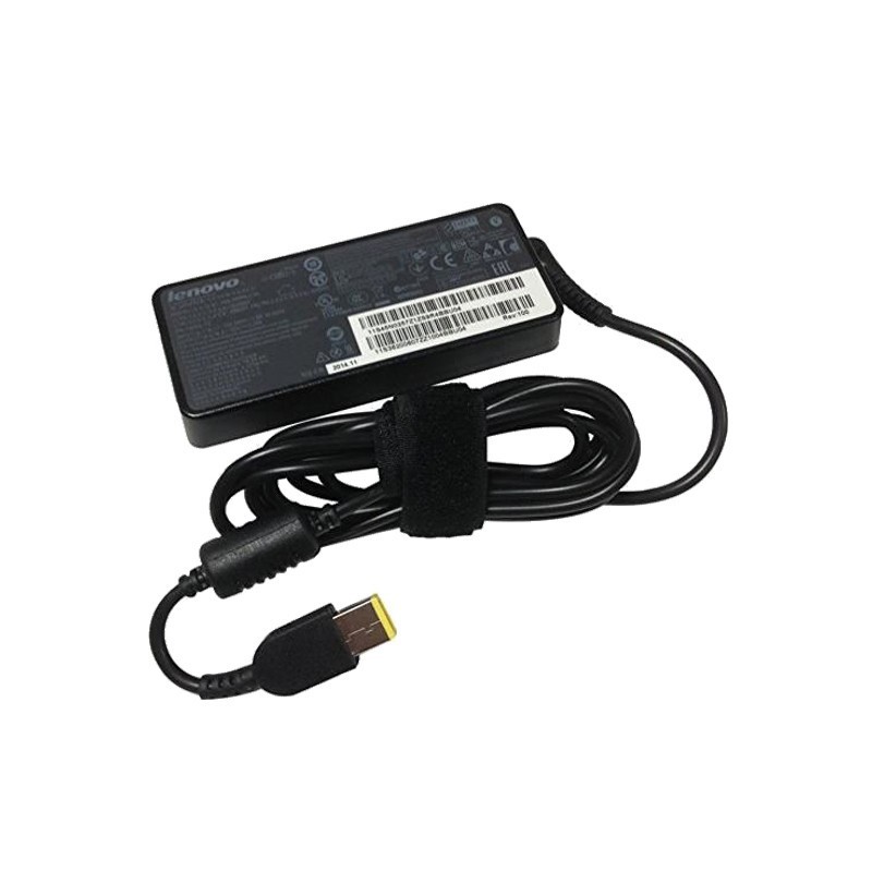 Chargeur Adaptable Lenovo 20V 3.25A (Bec Carré)