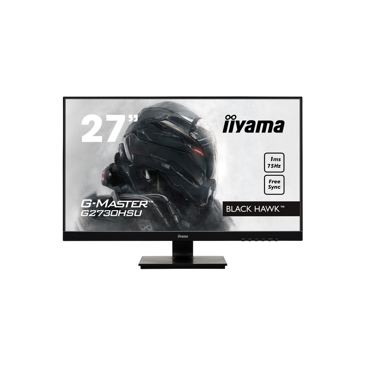 Ecran Gaming 27″ Full HD LED iiyama G-MASTER G2730HSU-B1 / Noir