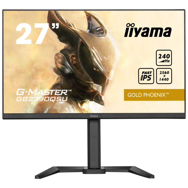 Écran Gaming iiyama Gold Phoenix G-MASTER WQHD 27” IPS / 240 Hz / Noir