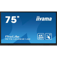 Écran Tactile Interactif iiyama PROLITE 75″ 4K UHD IPS / 60 Hz / Noir