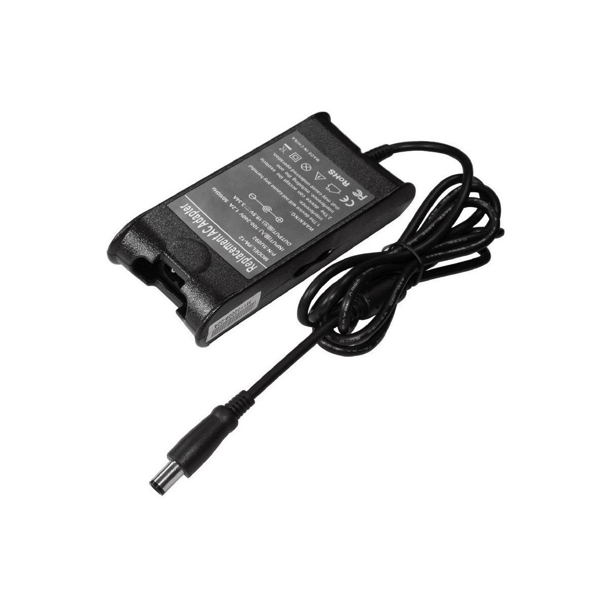 Chargeur Adaptable Dell 19.5V / 3.34A (Grand Bec)