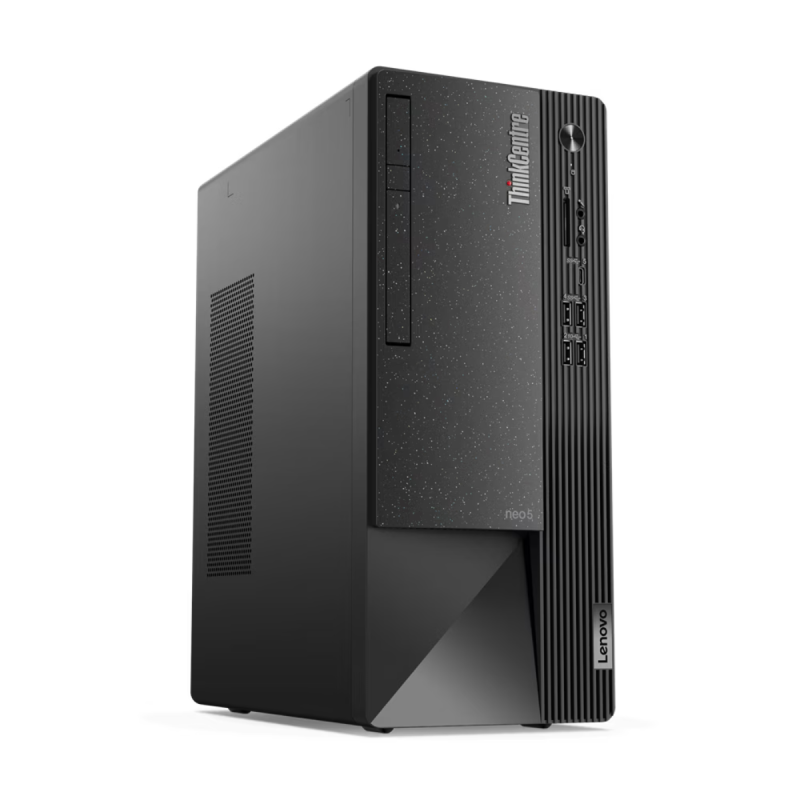 Pc De Bureau Lenovo Think Centre néo 50t / Intel Core i3-12100 / 8 Go / 512 Go SSD / Noir