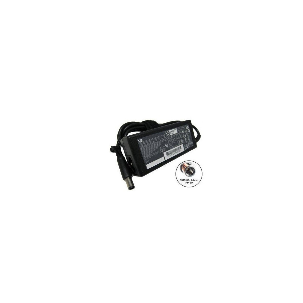 Chargeur Adaptable HP 18.5V 3.5A (Grand Bec)