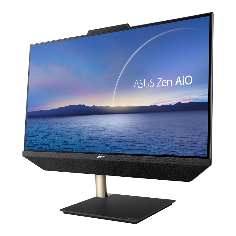 PC de bureau All-in-One Asus Vivo AiO M5401WYA / Ryzen 5 5625U / 8 Go / Noir