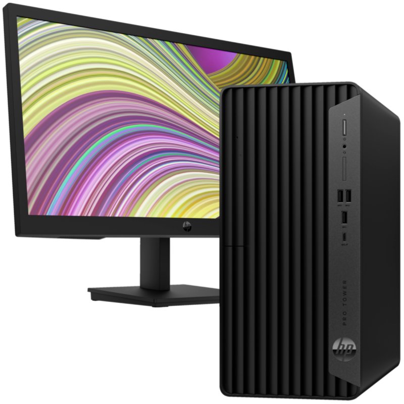 PC De Bureau HP Pro Tower 400 G9 / i7-12700 / 8 Go + Écran HP Full HD VA 22″