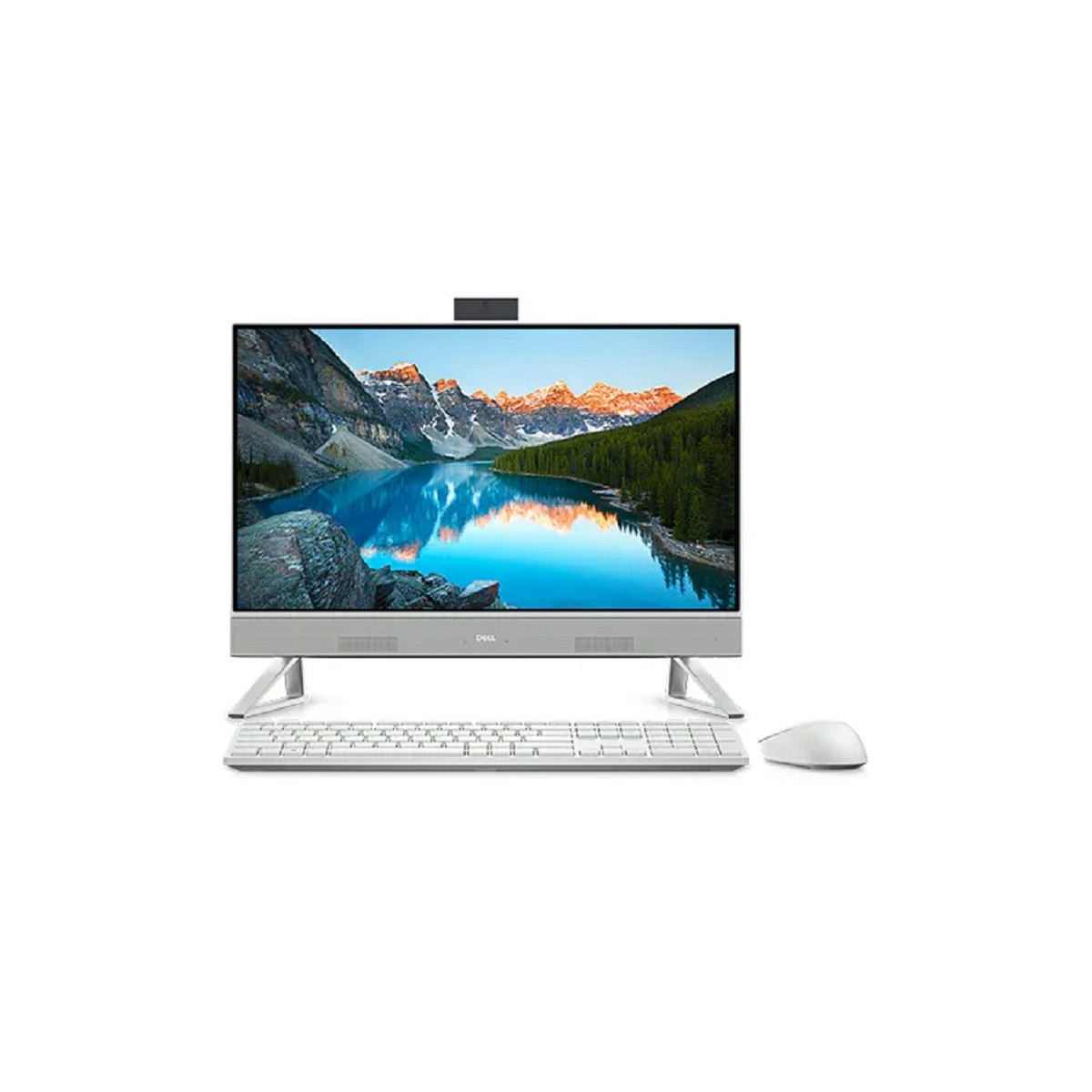 Pc de bureau Tout-en-un Dell Inspiron 5410 / i7 12è Gén / 16 Go / Blanc