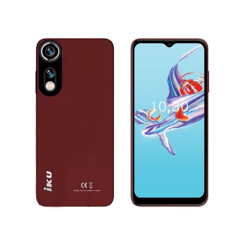 Smartphone Iku A10S / 4G / 32Go / Rouge